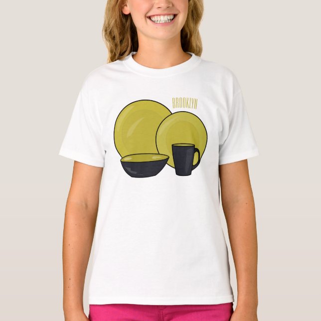 Camiseta Ilustracion de personalizado de juego de mesa (Anverso)