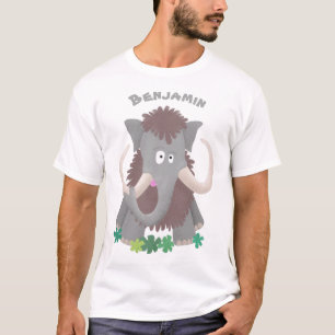 Camiseta Ilustracion de personalizado de mamut bobo gracios