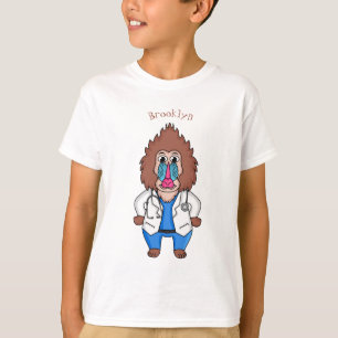 Camiseta Ilustracion de personalizado de médica de mandrile