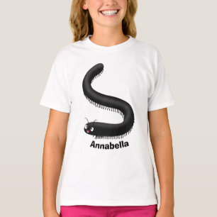 Camiseta Ilustracion de personalizado de milipedo corto