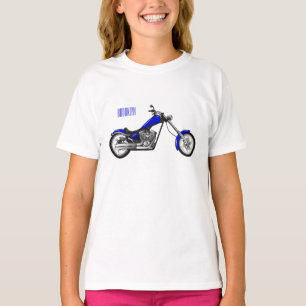 Camiseta Ilustracion de personalizado de motocicleta de hel