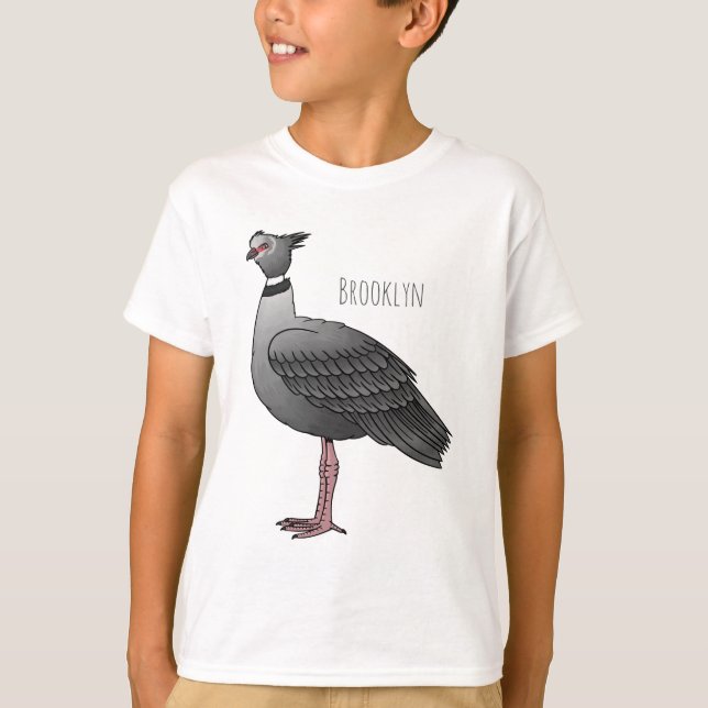 Camiseta Ilustracion de personalizado de pájaro silvestre d (Anverso)