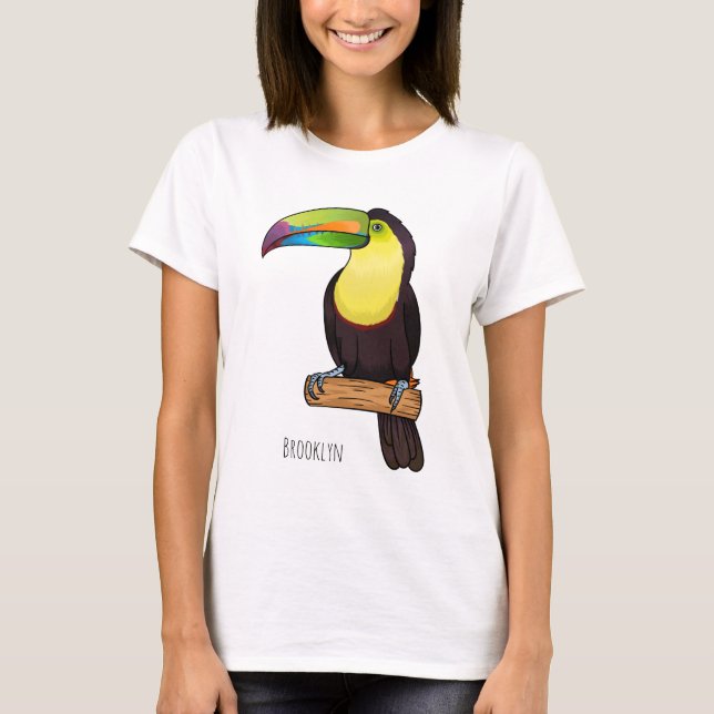 Camiseta Ilustracion de personalizado de pájaros toscanos c (Anverso)