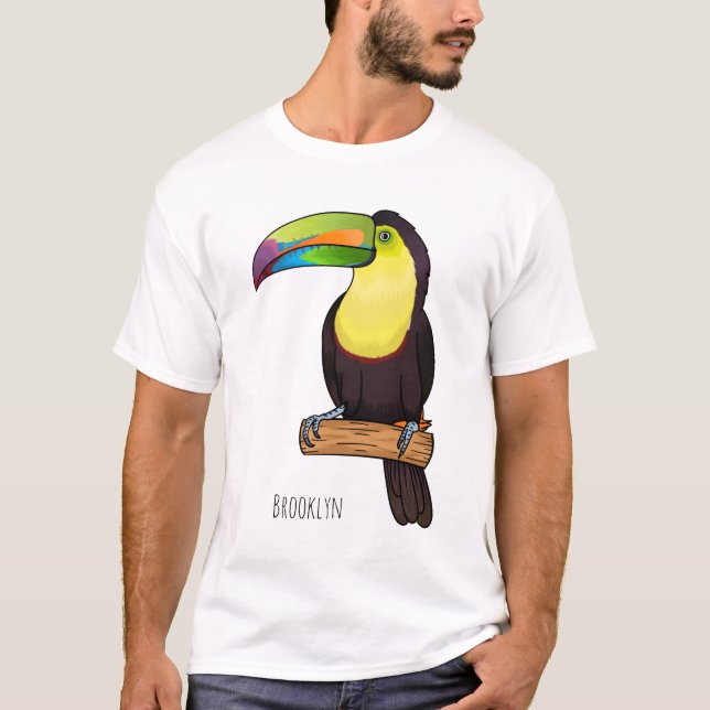 Camiseta Ilustracion de personalizado de pájaros toscanos c (Anverso)