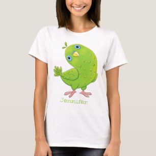 Camiseta Ilustracion de personalizado de paracaídas verde l