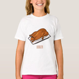 Camiseta Ilustracion de personalizado de pato de Peking
