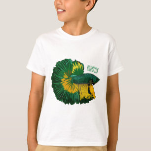Camiseta Ilustracion de personalizado de pescado de lucha s