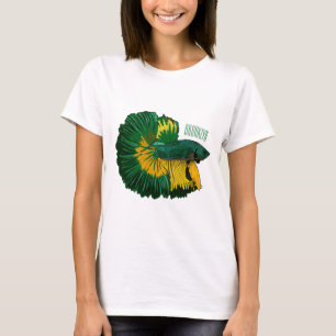 Camiseta Ilustracion de personalizado de pescado de lucha s