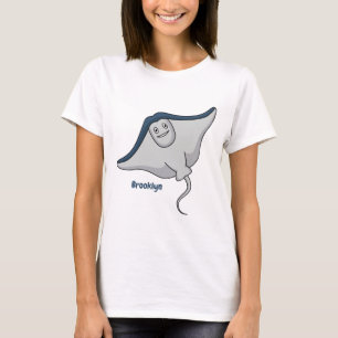 Camiseta Ilustracion de personalizado de pescado de Stingra