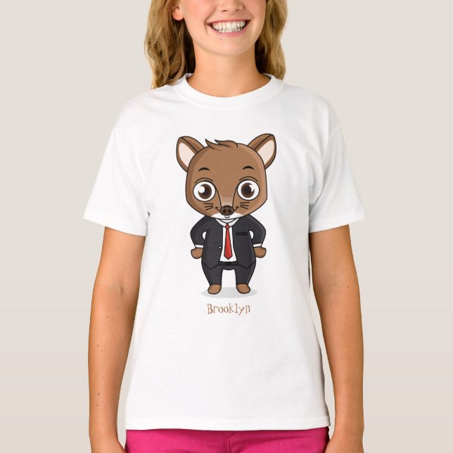 Camiseta Ilustracion de personalizado de rata (Anverso)