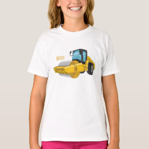 Camiseta Ilustracion de personalizado de rodillos de carret