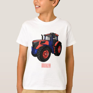 Camiseta Ilustracion de personalizado de tractores