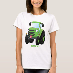 Camiseta Ilustracion de personalizado de tractores de granj