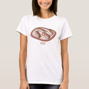 Camiseta Ilustracion de personalizado eclair de chocolate