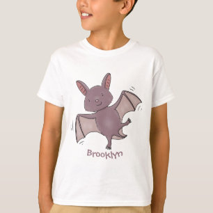 Camiseta Ilustracion de personalizado volador de bate de be