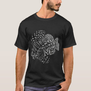 Camiseta Ilustración de pez león