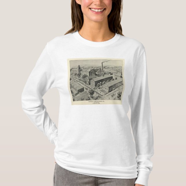 Camiseta Ilustracion de Plainville Connecticut (Anverso)