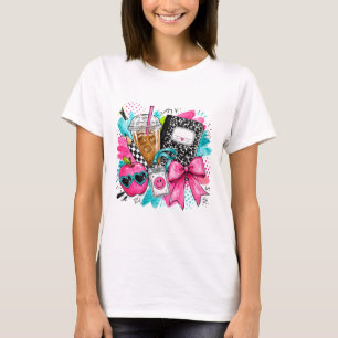Camiseta Ilustración de profesora coqueta