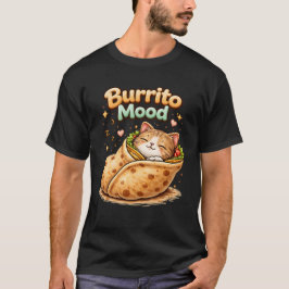 Camiseta Ilustración de Purrito de Gato Kawaii en Estado de