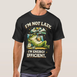 Camiseta Ilustración de rana divertida
