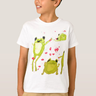 Camiseta Ilustracion de rana dulce