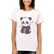 Ilustración de regalo de panda lindo – Panda Kawai