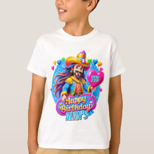 Camiseta Ilustracion de Regalos para Niños de Cumpleaños de