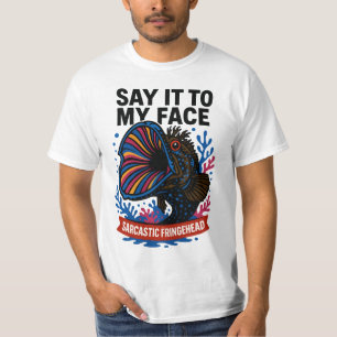 Camiseta Ilustración de Sarcastic Fringehead