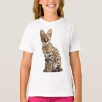 Ilustración de Serval Gato Salvaje Manchado para N