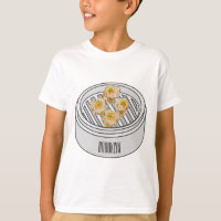 Ilustracion de Shumai dim sum personalizado
