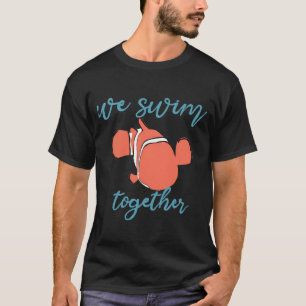 Camiseta Ilustración de Sigue Nadando con Nemo Cha