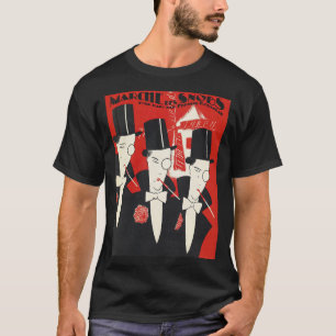 Camiseta Ilustracion de snobs Art Deco