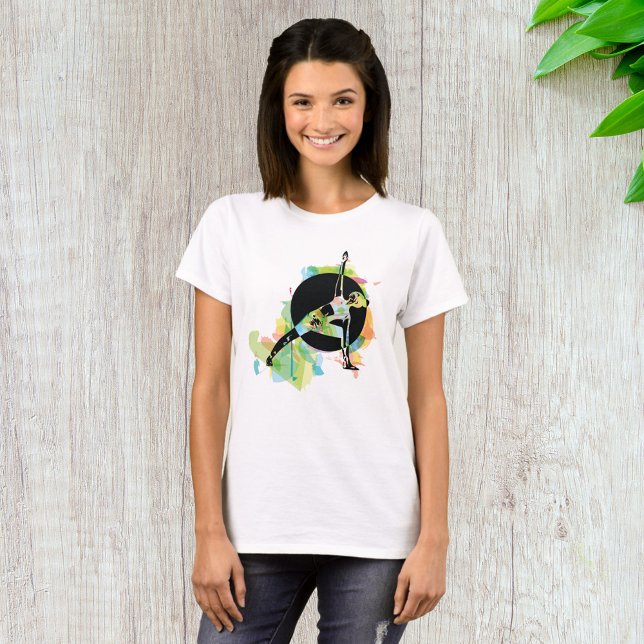 Camiseta Ilustracion de Stretching de mujer (Subido por el creador)