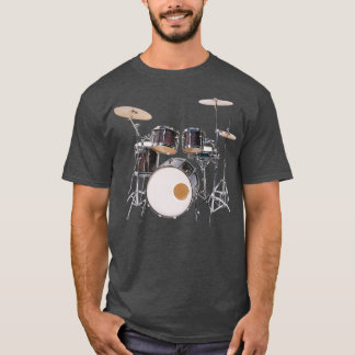 Camiseta ilustracion de tambores 1