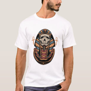 Camiseta Ilustracion de tatuajes al estilo antiguo del fara