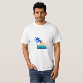 Camiseta Ilustración de tipografía de buenas vibras