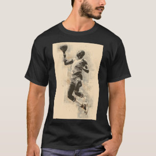 Camiseta Ilustración de tiro en suspensión de baloncesto vi