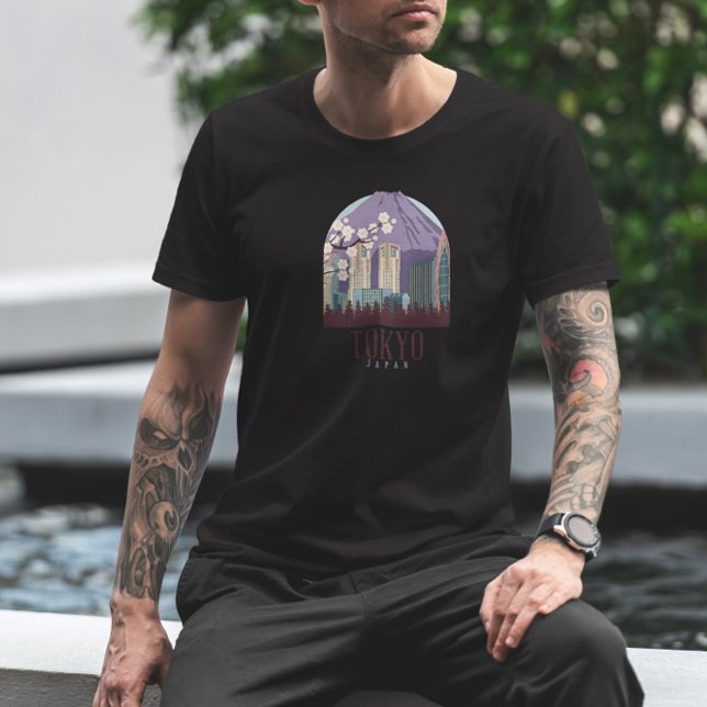 Camiseta Ilustracion de Tokio (Subido por el creador)