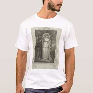 Camiseta Ilustracion de "Troilus y de Cressida", acto III,