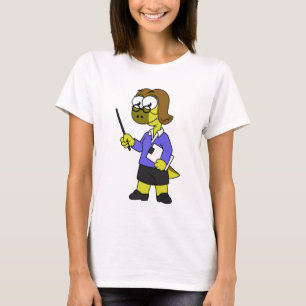 Camiseta Ilustracion De Un Profesor De Paquicefalosaurio.