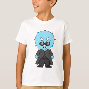 Camiseta Ilustracion De Una Matriz Triceratops.