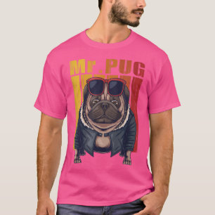 Camiseta Ilustracion de vectores Guay Pug Dog Dog 6145