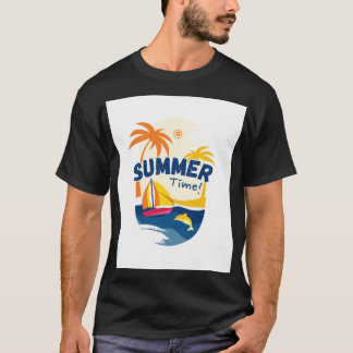 Camiseta Ilustracion de verano