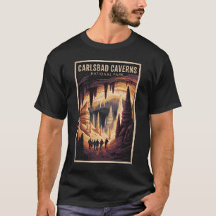 Camiseta Ilustración de viaje al Parque Nacional Carlsbad C