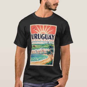 Camiseta Ilustración de viaje de arte vintage de la cultura