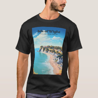Camiseta Ilustracion De Viajes Costeros De La Isla De Ingla