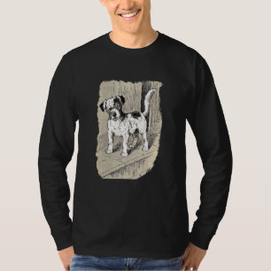 Camiseta Ilustracion de Vintage curioso
