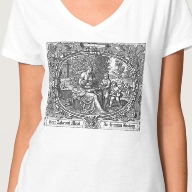 Camiseta Ilustracion de Vintage para lactancia materna humo (Subido por el creador)