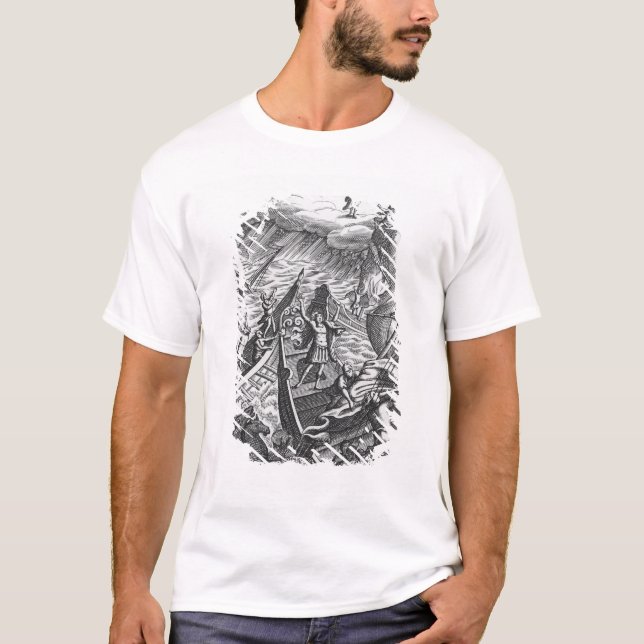 Camiseta Ilustracion "del Aeneid" por Virgil (Anverso)