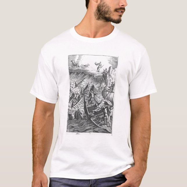 Camiseta Ilustracion "del Aeneid" por Virgil (Anverso)